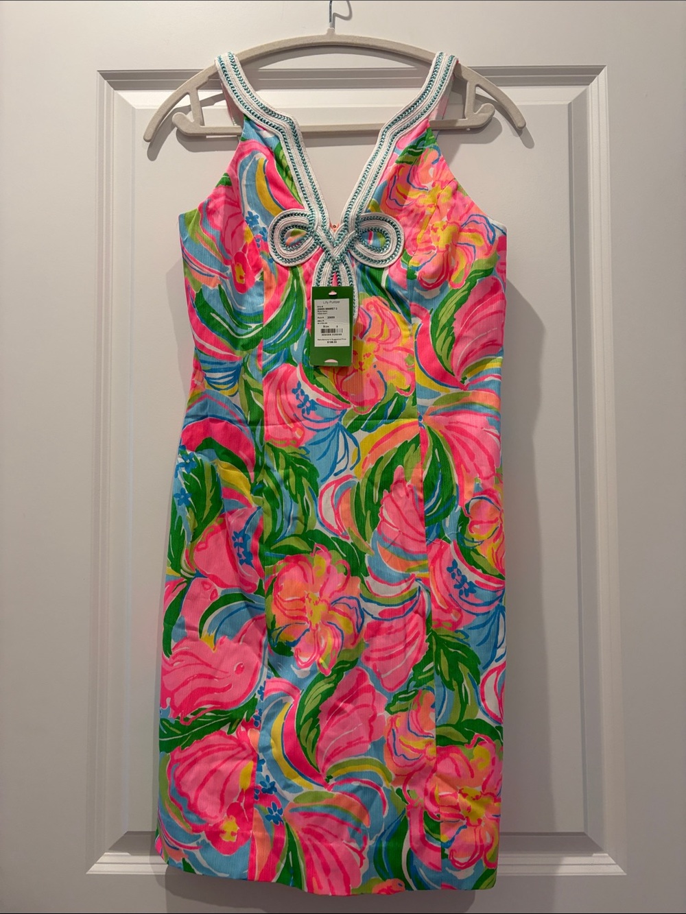 Women’s Tropical Print One-Piece Dress, NWT